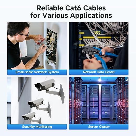 Cable Matters 10Gbps in-Wall Rated 23AWG Bare Copper Cat 6 Cable - 1000ft - Image 8