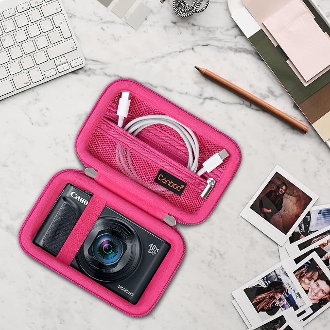 Canboc Carrying Case for Canon PowerShot SX740/ SX730/ SX720/ SX620/ G7X Mark - Image 7