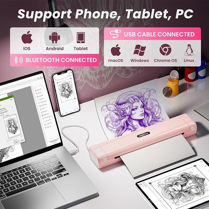 TATTMUSE 2026 New Version Tattoo Stencil Printer - Image 3