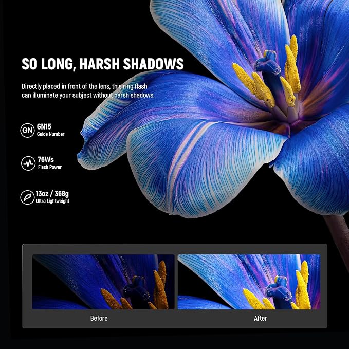 NEEWER RF1-C Marco Ring Flash Compatible - Image 2
