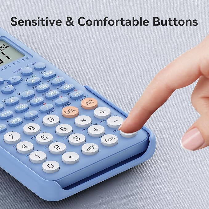 Scientific Calculator School Supplies, ROATEE 991MS 401 Functions 2-Line - Image 5