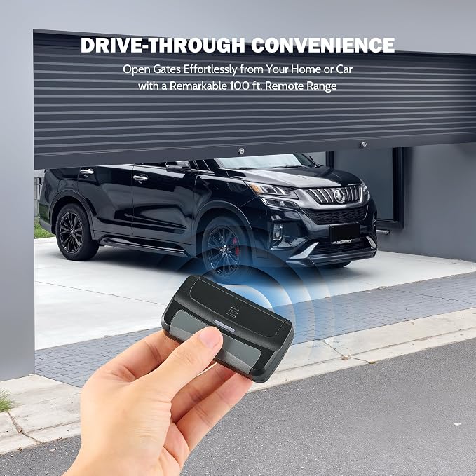 ZUMI G1 Garage Door Opener Remote 100 ft Range Single Button Garage Clicker - Image 6