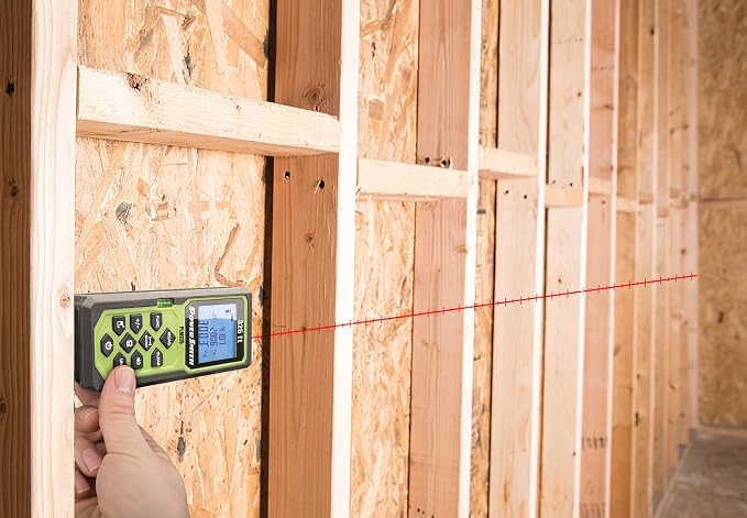 POWERSMITH PLM325 325' Weatherproof Back-Lit Digital Laser Distance Measure - Image 5