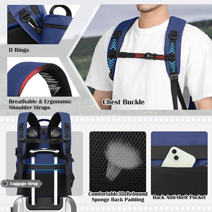 SDYSM Camera Backpack, Large Camera Bag - Image 7