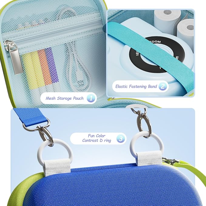ProCase Kid Instant Print Camera Case, Portable Hard Carrying Storage - Image 4