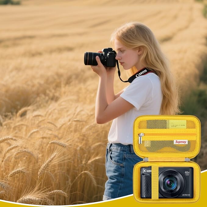 Hard Carrying Case for Canon PowerShot SX740 HS/ SX730 HS/ SX720 HS/ SX620 HS/ - Image 7