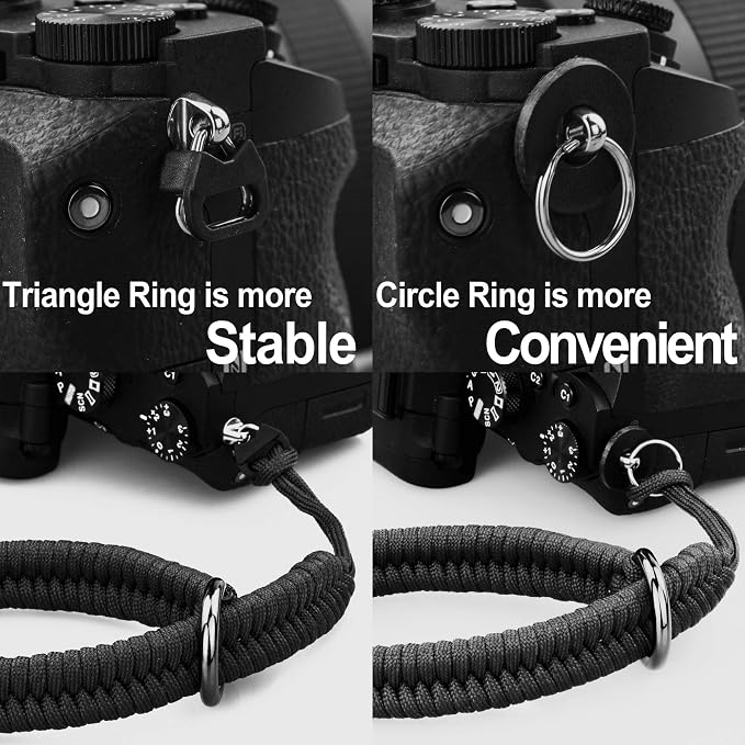 AQAREA Camera Wrist Strap for DSLR Mirrorless Camera, Quick Release Camera Hand - Image 8