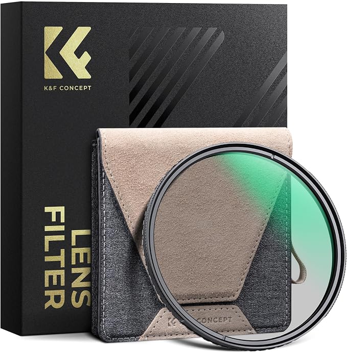 K&F Concept 55mm Circular Polarizers Filter Super Slim by KFCONCEPT