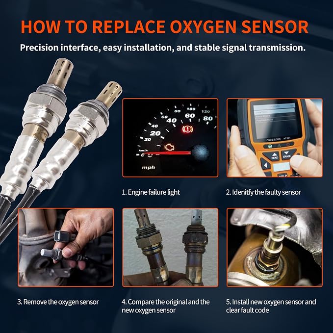 HiSport 234-4092 234-4123 Oxygen O2 Sensor Upstream Downstream 2PCS - Image 4