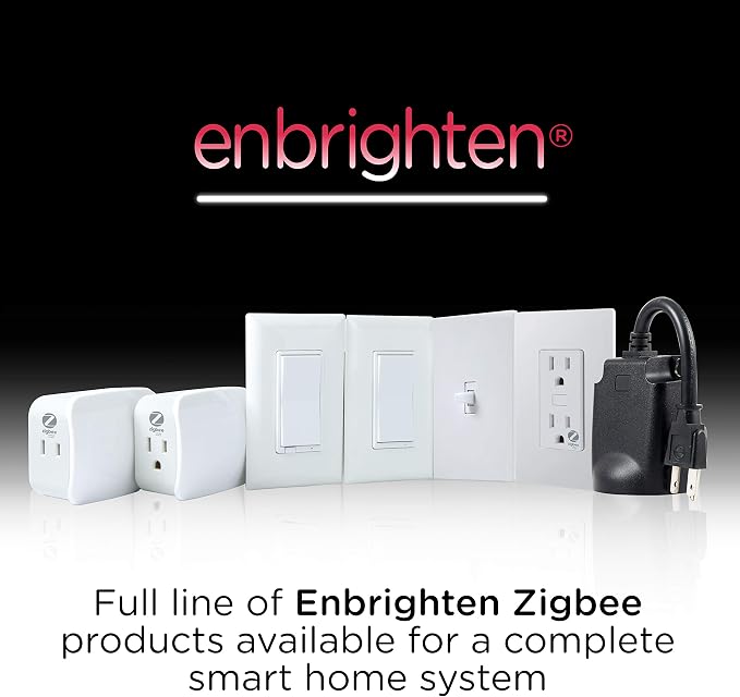 Enbrighten Zigbee Smart Light Switch, QuickFit & SimpleWire, Pairs Directly - Image 7