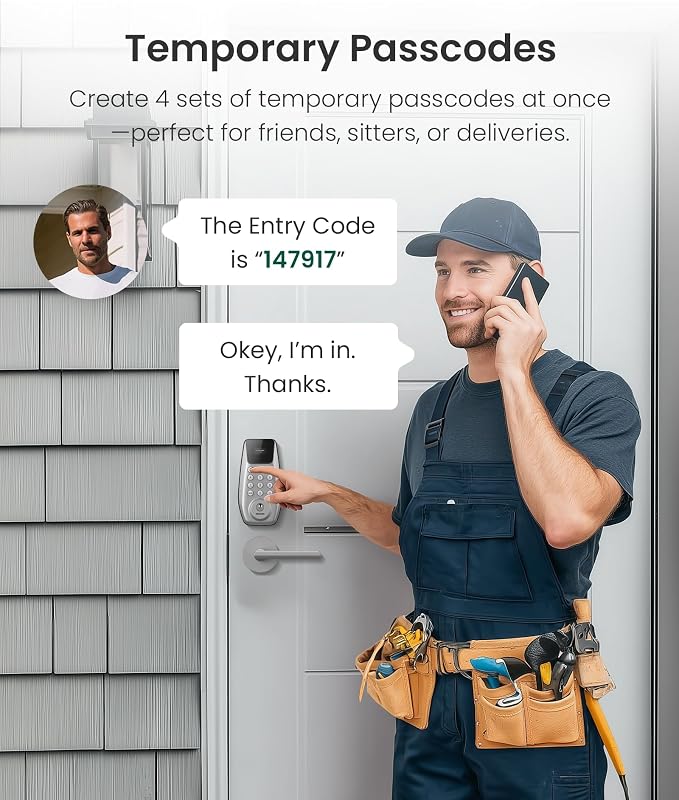 DESLOC C100 Keyless Entry Door Lock - Image 4