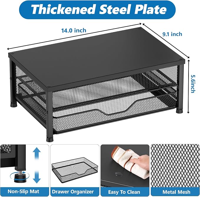 OPNICE Computer Monitor Stand Riser, Desk Organizer - Image 8