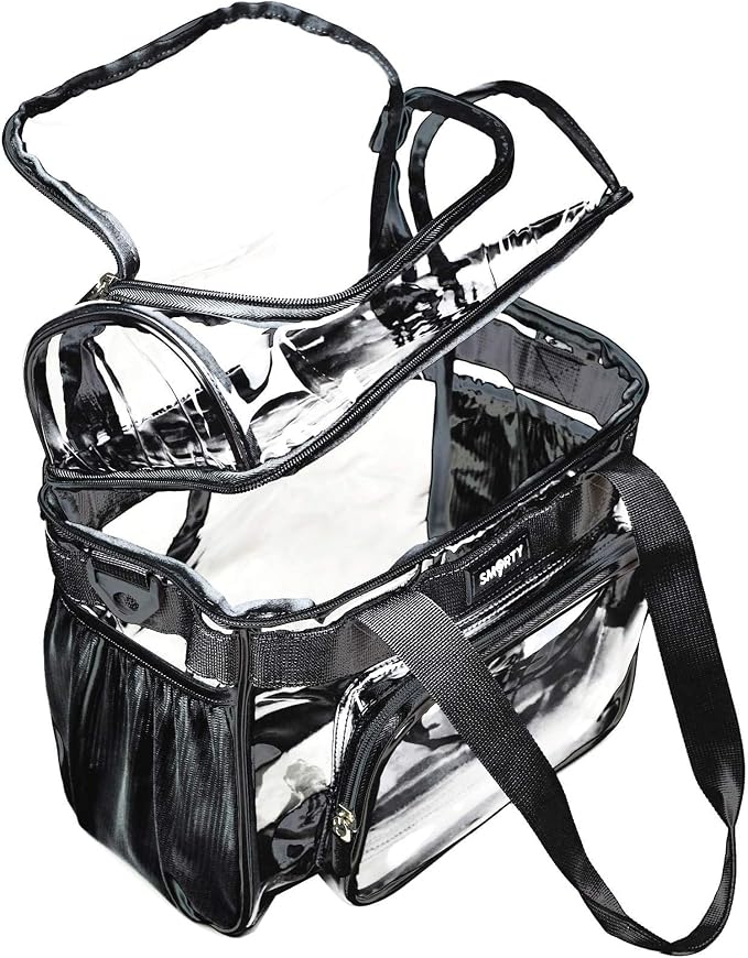 J.CARP Clear Bag Heavy Duty Backpack Durable Transparent See Through Bag - Image 2
