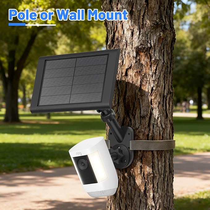 Universal 2-in-1 Wall Mount for Solar Panel & Camera-Compatible - Image 6