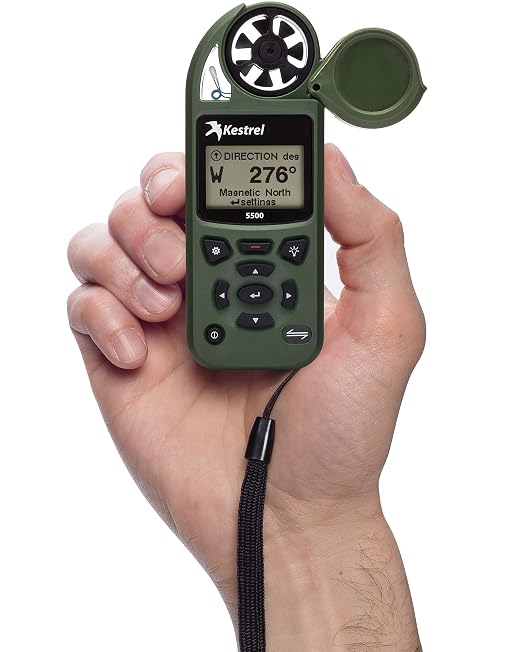Kestrel 5500 Weather Meter Non-Link, Olive Drab - Image 4