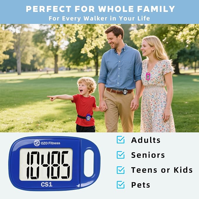 Clip-on 3D Pedometer for Walking Steps Counter - Image 7