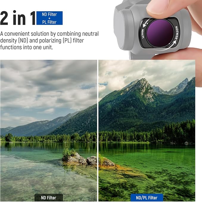 NEEWER 14 Pack Magnetic ND Filter Set Compatible - Image 4