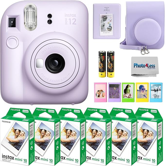Fujifilm Instax Mini 12 Instant Camera Bundle by FUJIFILM