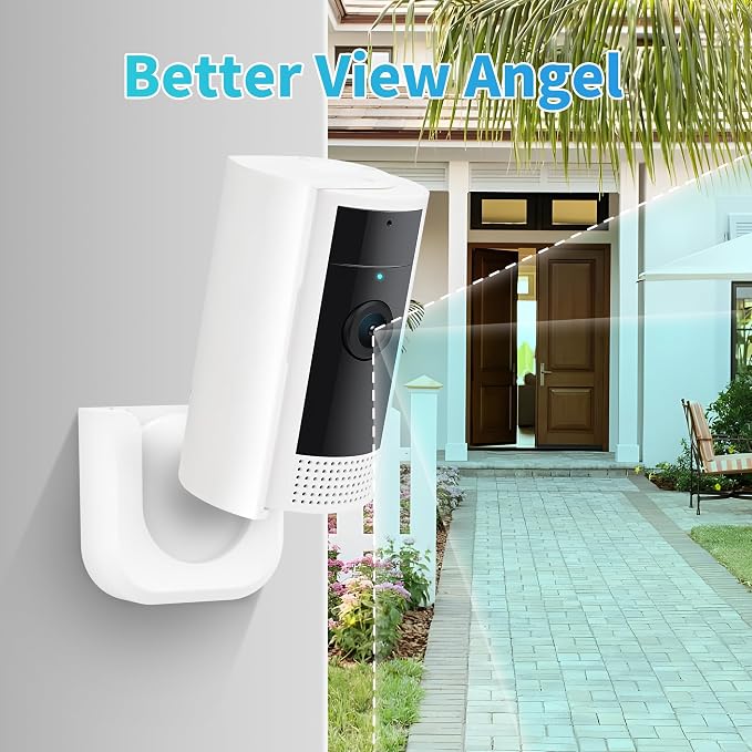 Adhesive Wall Mount Bracket for Indoor Cam, Strong Adhesive Durable Camera - Image 6