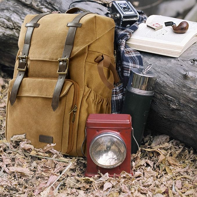 BAGSMART Camera Backpack, DSLR Camera Bag, Waterproof Camera Bag Backpack - Image 5