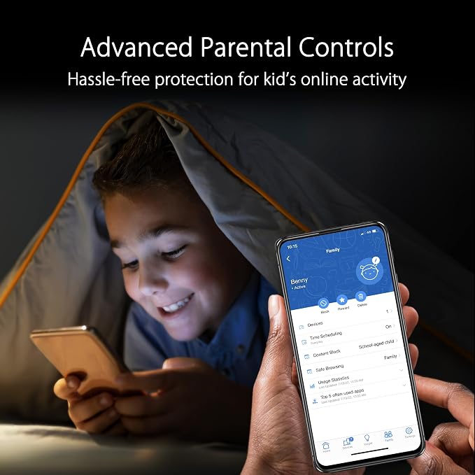 ASUS ZenWiFi Whole-Home Tri-band Mesh WiFi 6E System, Coverage up to 7 - Image 4