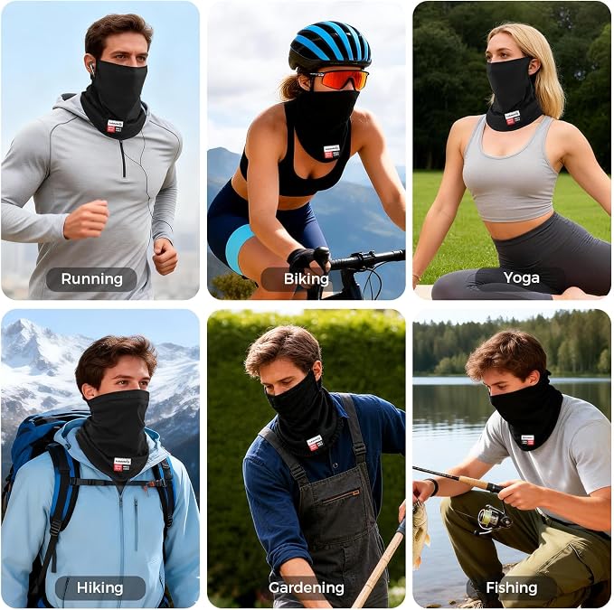 Fullsheild FR Face Mask for Men Summer FR Neck Gaiter Welding Hood Lightweight - Image 7