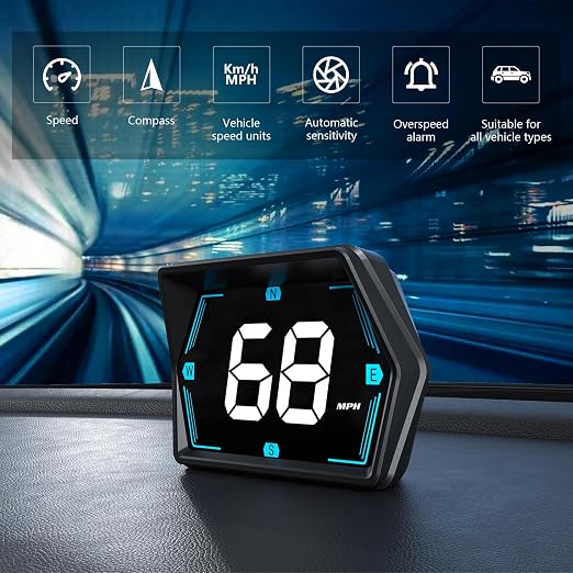 Liiiyuan G20 Digital GPS Speedometer, Universal Head-Up Display - Image 3