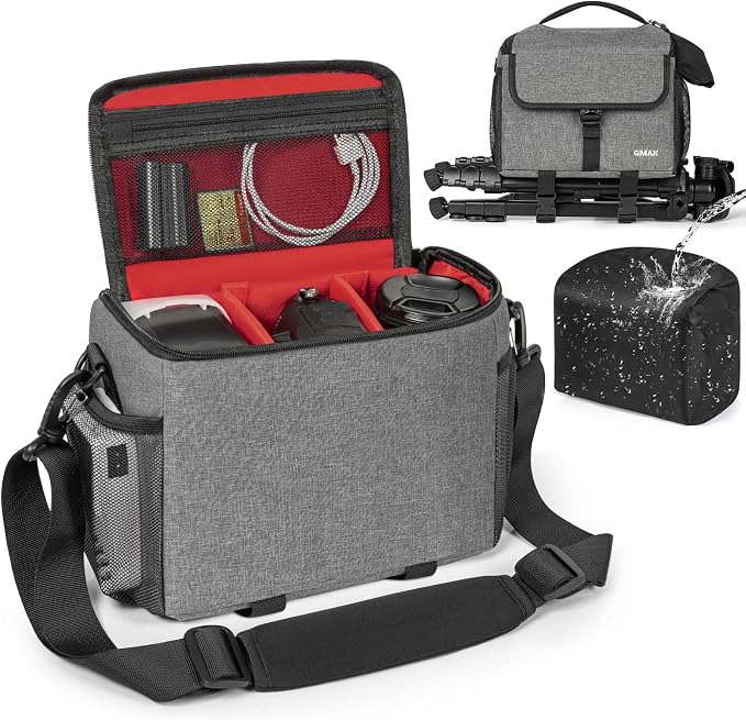 GMAK Camera Bag for Photographers, Anti-shock Camera Shoulder Bags by GMAK