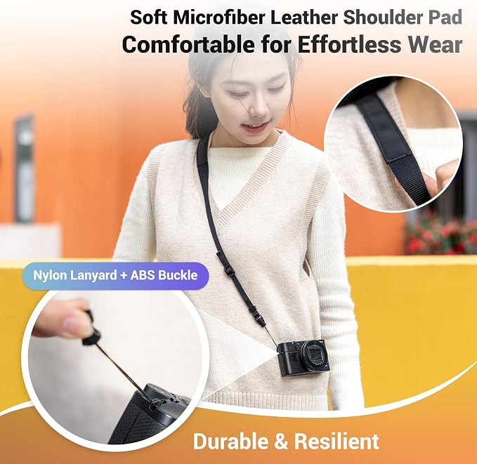 JJC Camera Shoulder Neck Strap Lanyard - Image 3