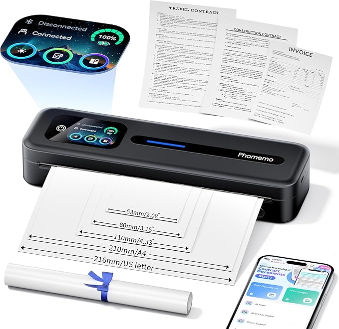 Phomemo Upgraded Portable Printer by Phomemo