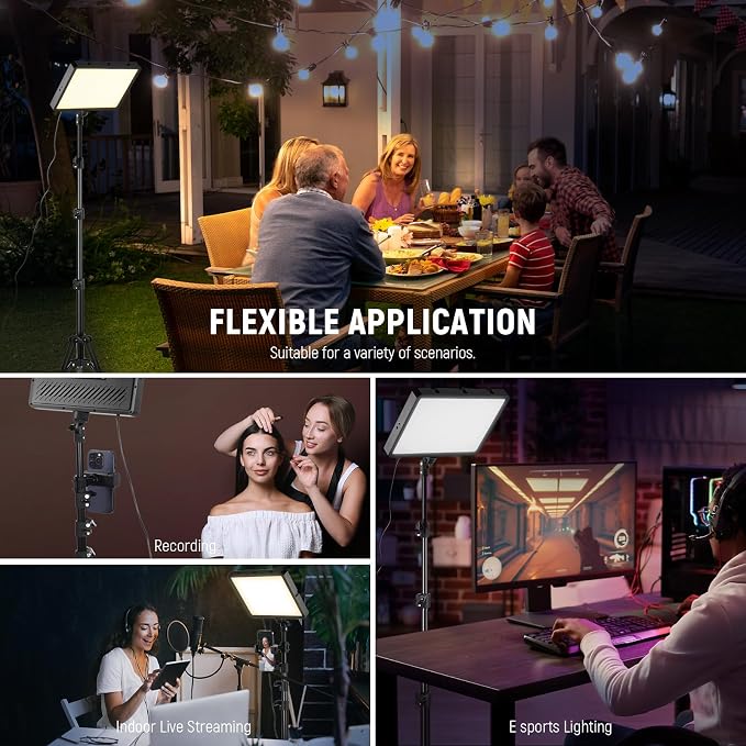 NEEWER Basics LED Video Panel Light, Studio Lighting Kit - Image 2