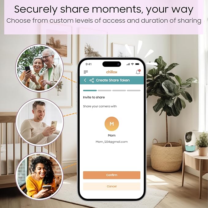 CHILLAX DM568 Video Baby Monitor – 2K QHD Baby Monitor - Image 8