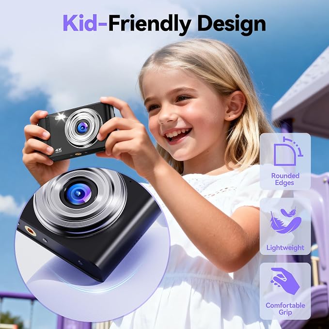 Digital Camera 4K for Kids: 48MP Cameras for Teens Photography - Image 4