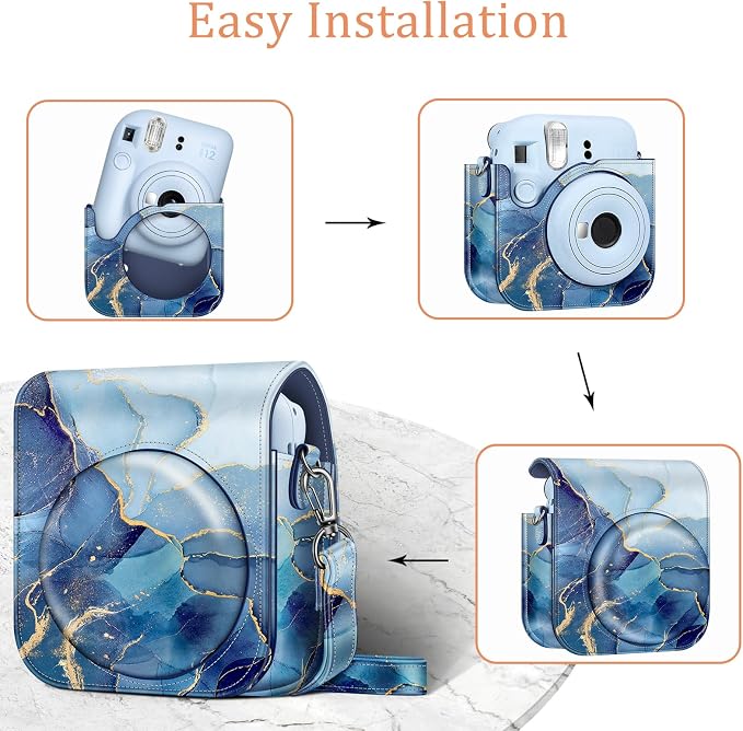 Fintie Protective Case for Fujifilm Instax Mini 12 Instant Camera - Image 5