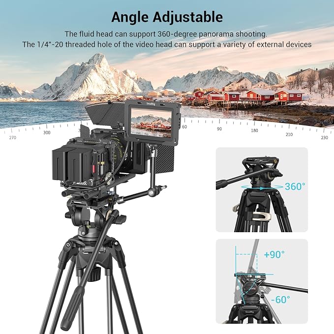 SmallRig AD-01 Video Tripod, Cameras 3751 - Image 5