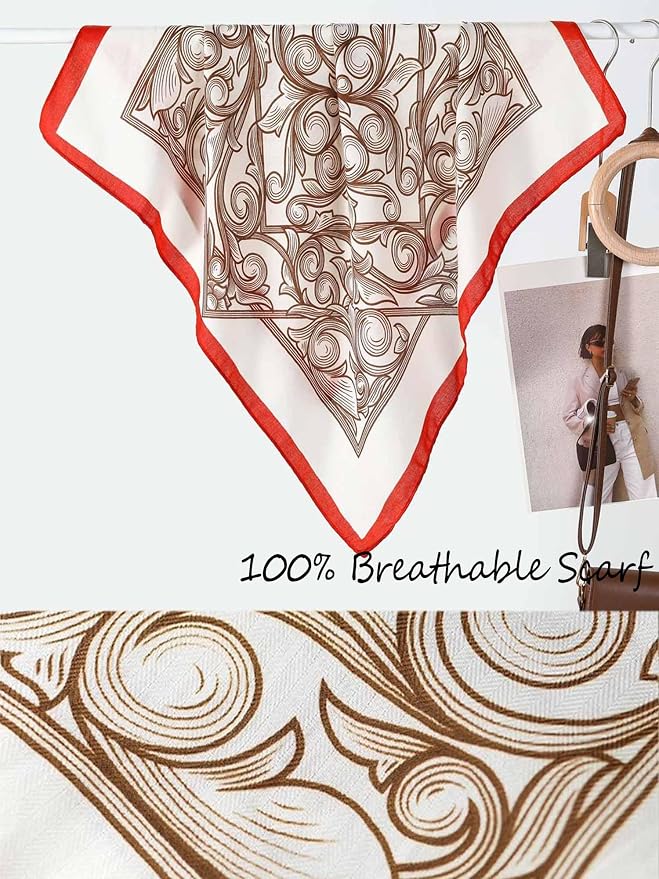 Silky Scarf for Women Lightweight Satin Bandanas Neck Hair Wrap For Sleeping - Image 4