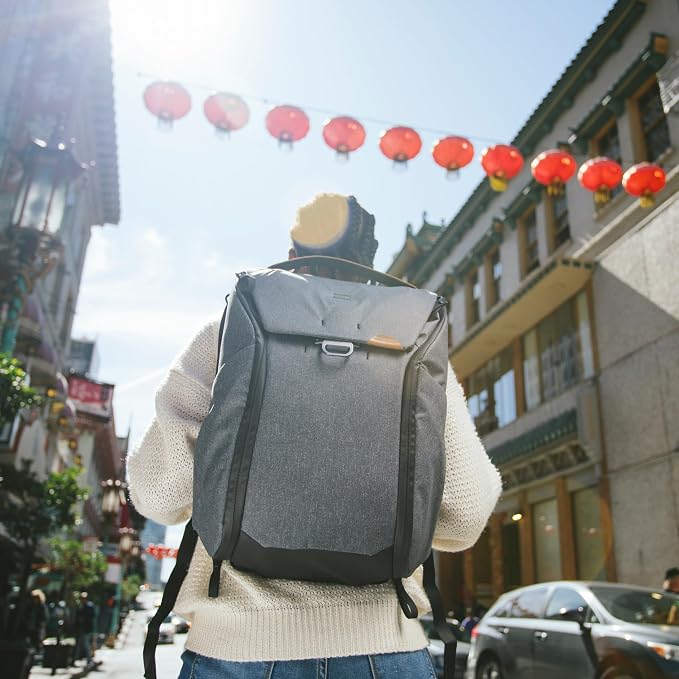 Peak Design Everyday Backpack 20L, MagLatch Top, Dual Side Access, FlexFold - Image 7