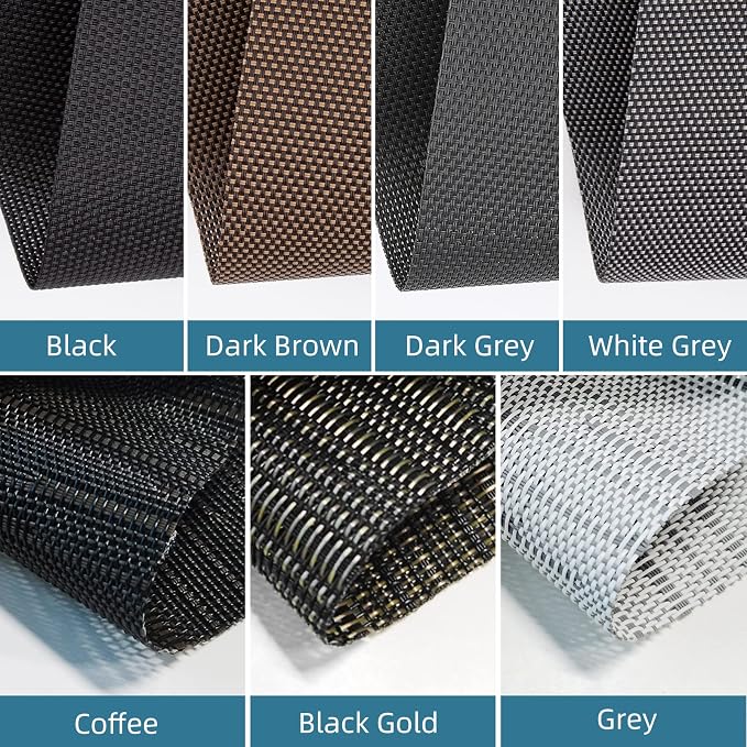 SmartWings Motorized Outdoor Patio Shades Fabric Sample, Smart Outdoor Roller - Image 2