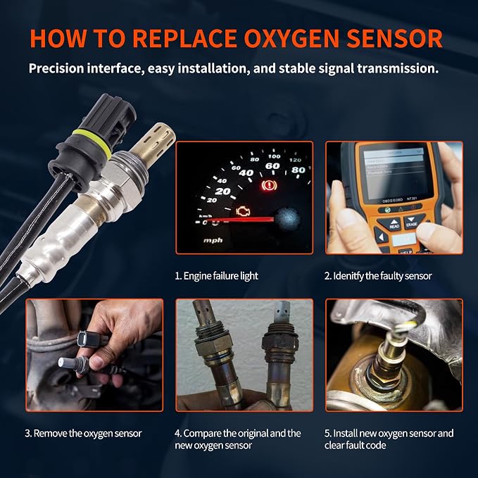 HiSport 11781742050 0258003477 O2 Oxygen Sensor 2PCS - Image 4