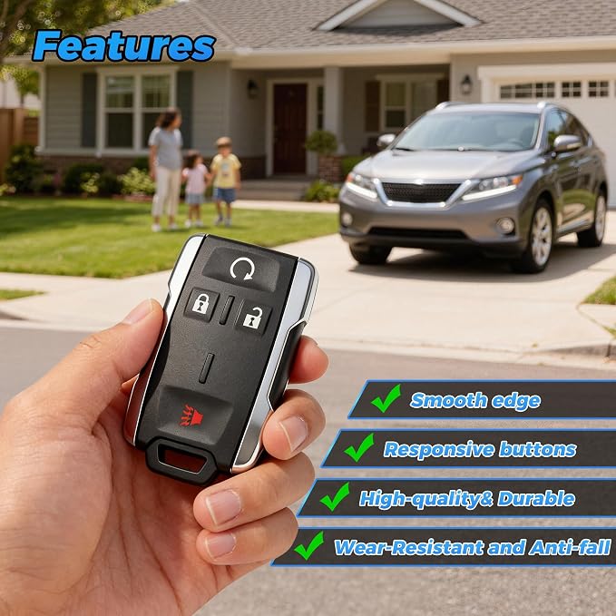 Key Fob 2Pcs M3N-32337100 13577770 Compatible - Image 6