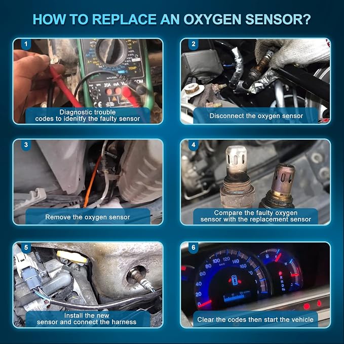 2PCS 234-4587 Oxygen Sensor Upstream or Downstream Replacement - Image 5
