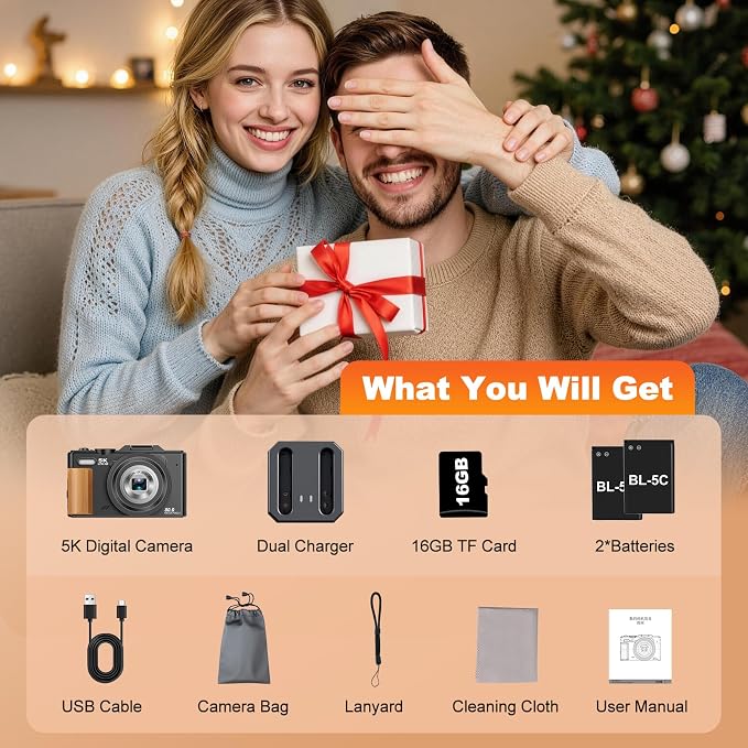 5K Digital Camera, 80MP HD Digital Camera - Image 8