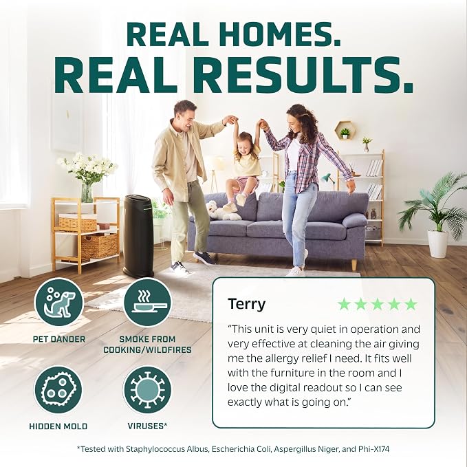 GermGuardian HEPA Large Room Air Purifier - Image 2