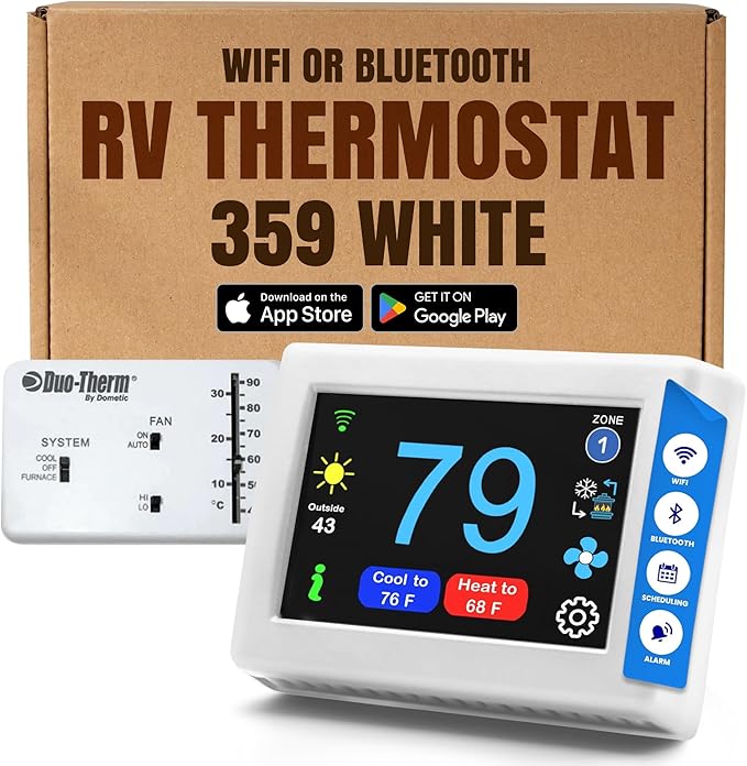 MICRO-AIR EasyTouch Digital RV Thermostat Replacement by MicroAir