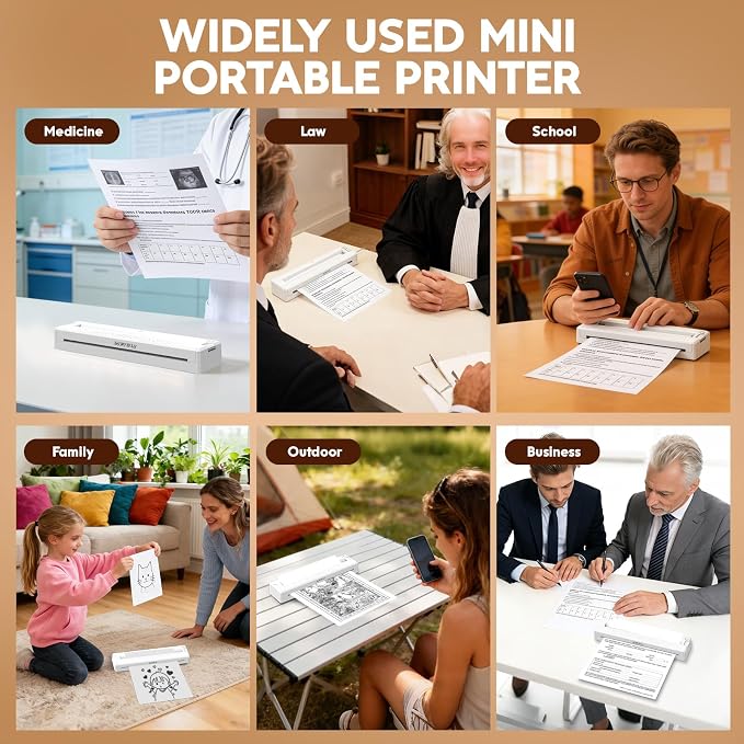 Portable Wireless Inkless Printer - Image 5