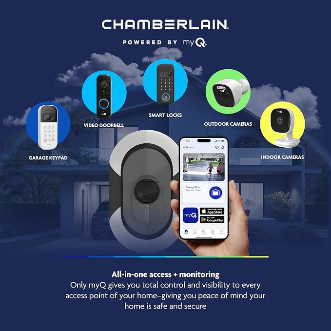 Chamberlain 1-1/4 HP Belt Drive Smart Garage Door Opener - Image 9