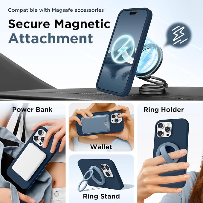 GolbinBox Magnetic for iPhone 16 Pro Max Case, Compatible - Image 4