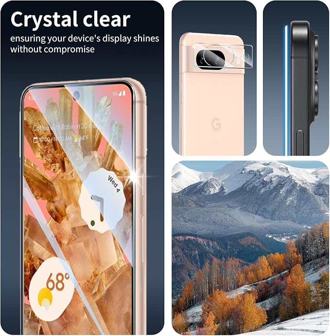 3+3+1-Pack, Screen Protector and Camera Lens Protector - Image 8