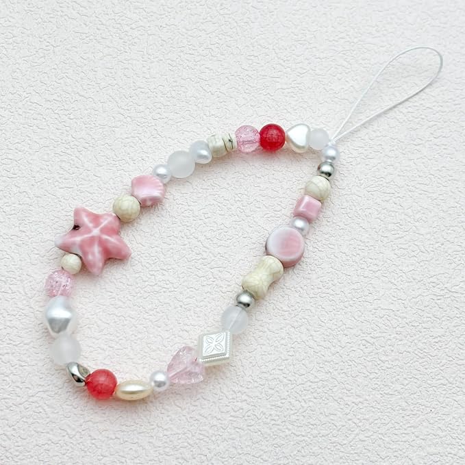 Beaded Camera Wrist Strap Cute Digital Camera Charm Lanyard Phone Chain - Image 7