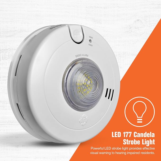 First Alert SM110LED-AC, Hardwire Smoke Alarm - Image 2